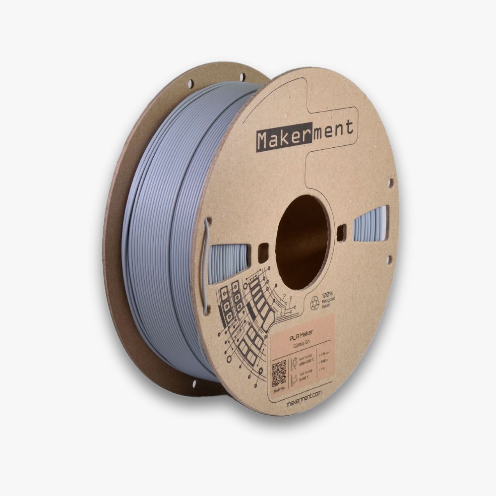 PLA Maker Gümüş Gri