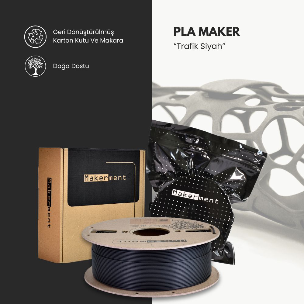 PLA Maker Trafik Siyah