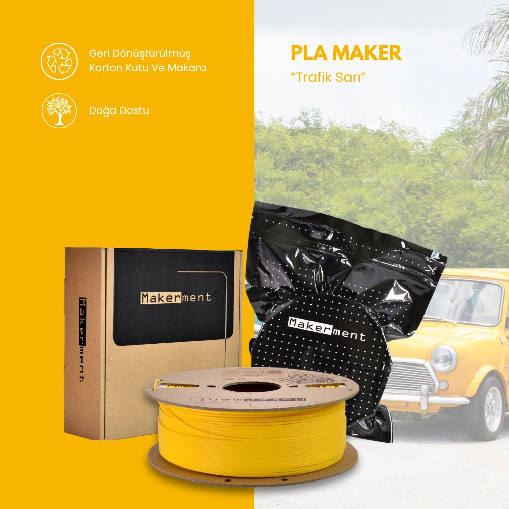 PLA Maker Trafik Sarı