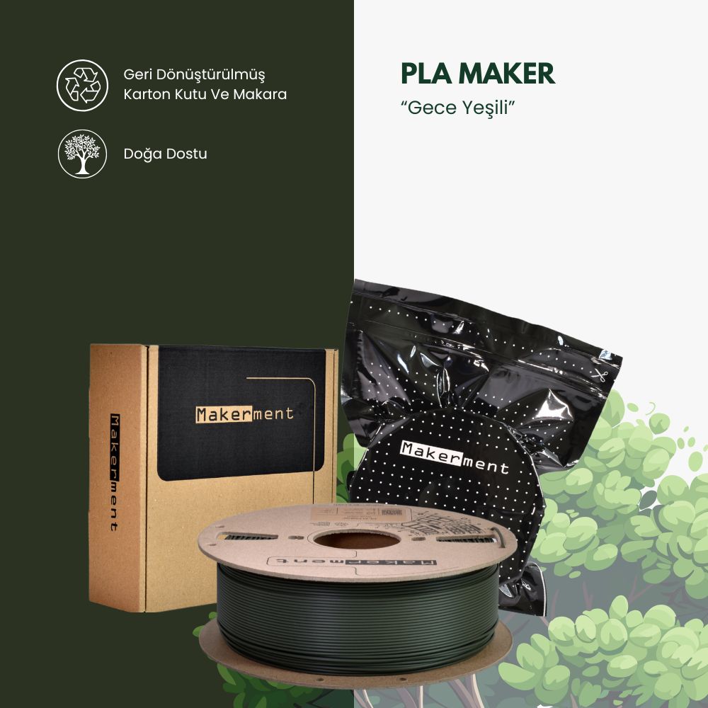 PLA Maker Gece Yeşili