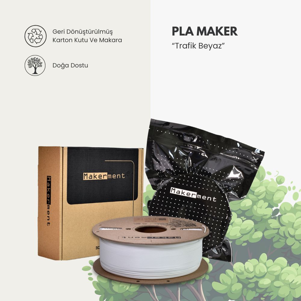 PLA Maker Trafik Beyaz