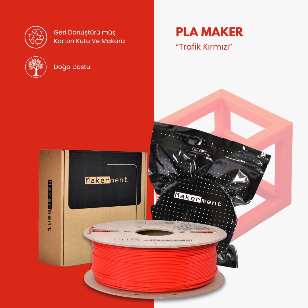 PLA Maker Trafik Kırmızı