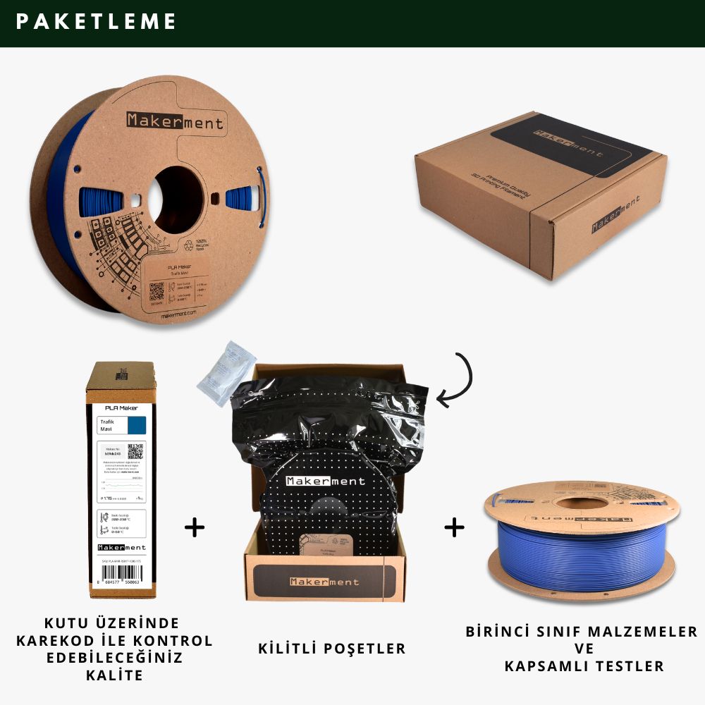 PLA Maker Trafik Mavi