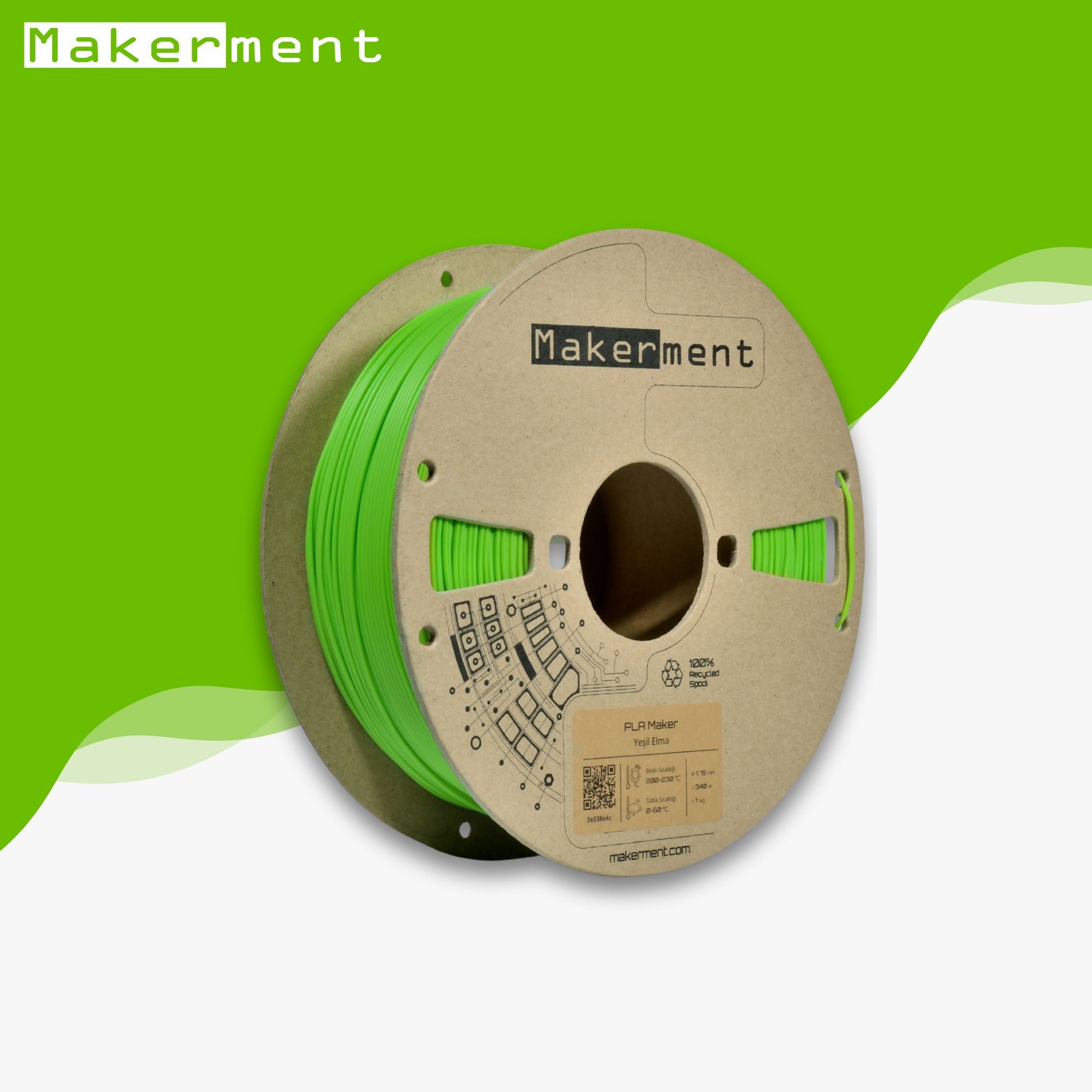 PLA Maker Yeşil Elma