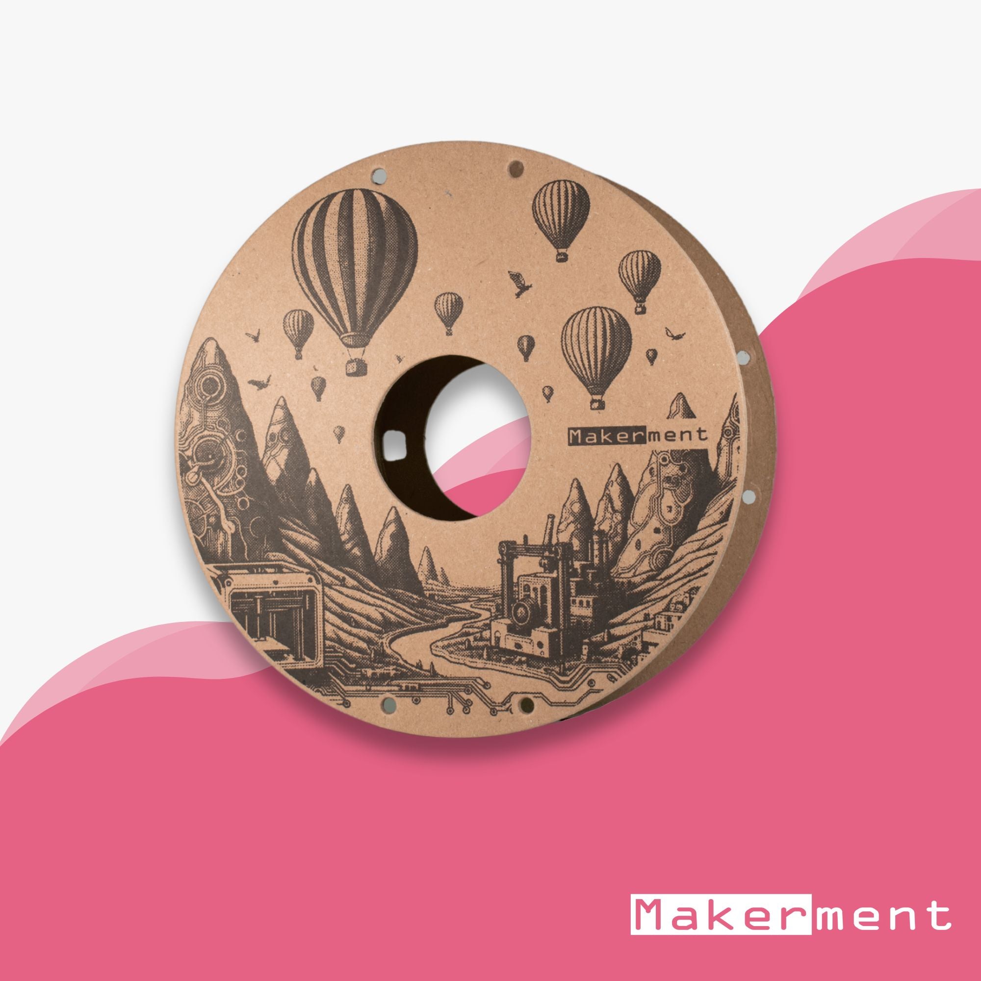 PLA Maker Şeker Pembe